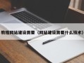 福州教程网站建设需要（网站建设需要什么技术）